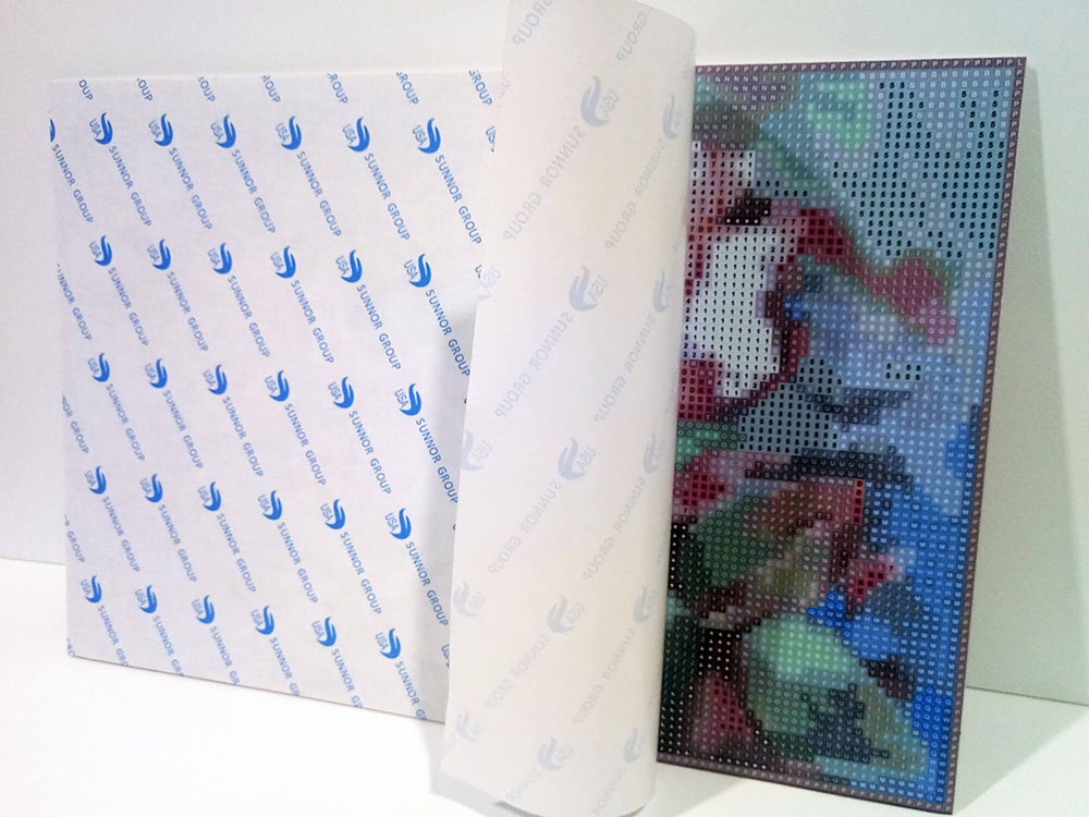 фото Алмазная мозаика Anya "Вальс цветов", 20x30 см