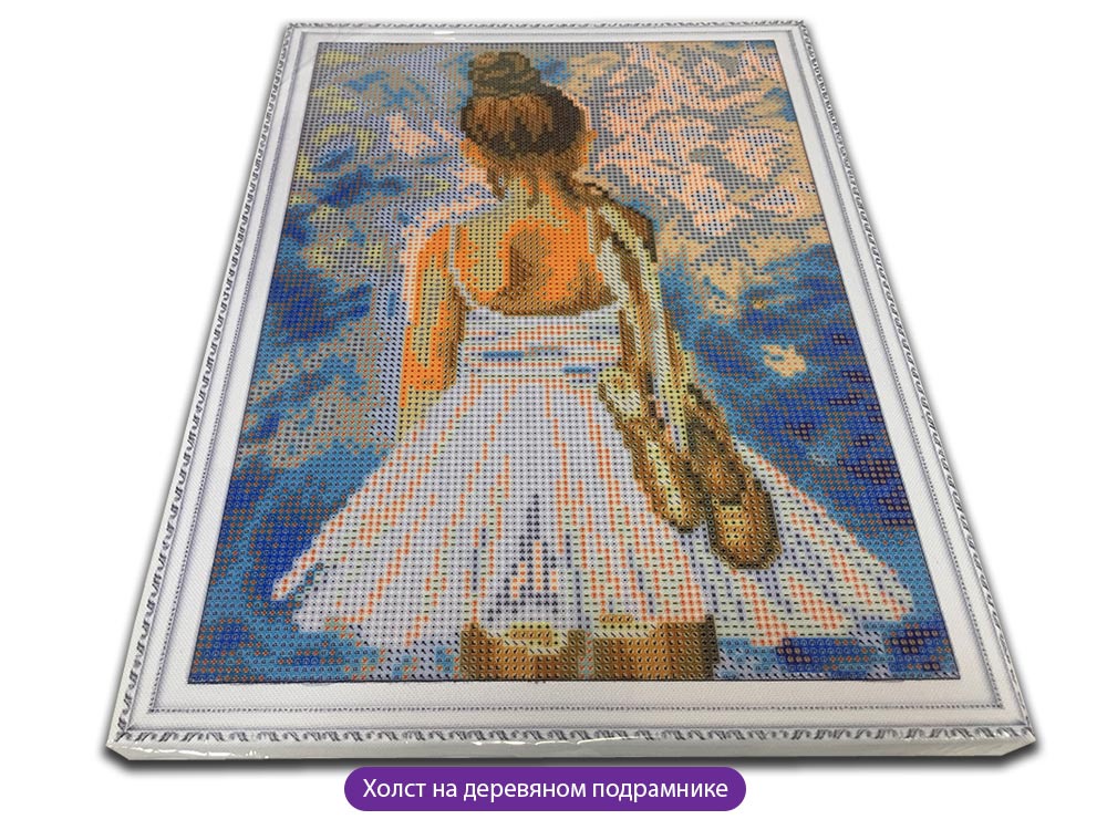 фото Алмазная мозаика ТМ Цветной "Кукла Лера", 30x40 см