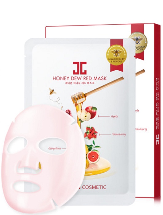 фото JAYJUN Honey Dew Red Mask Маска для лица увлажняющая и восстанавливающая Jay jun