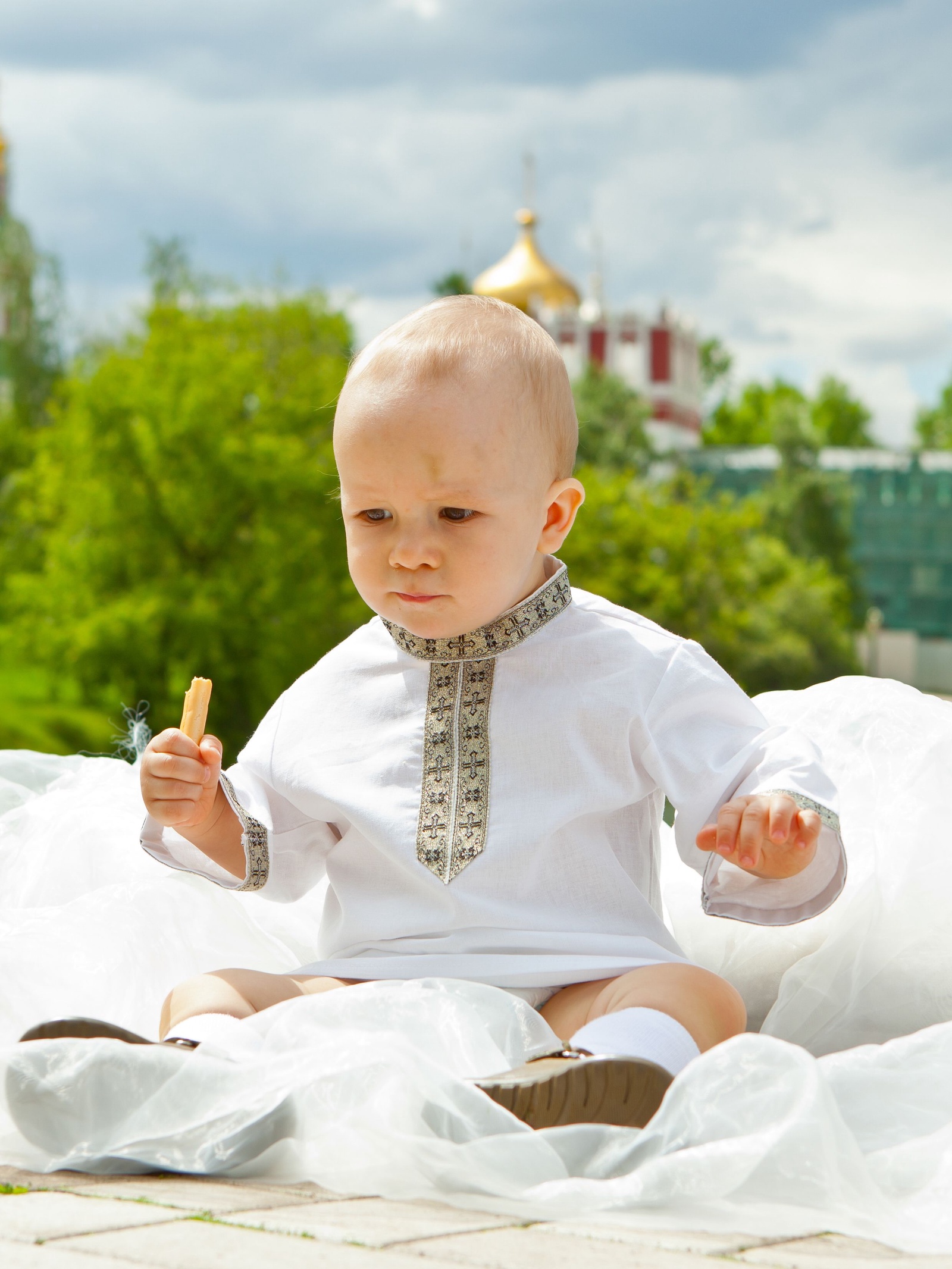 фото Крестильная рубашка Святополье