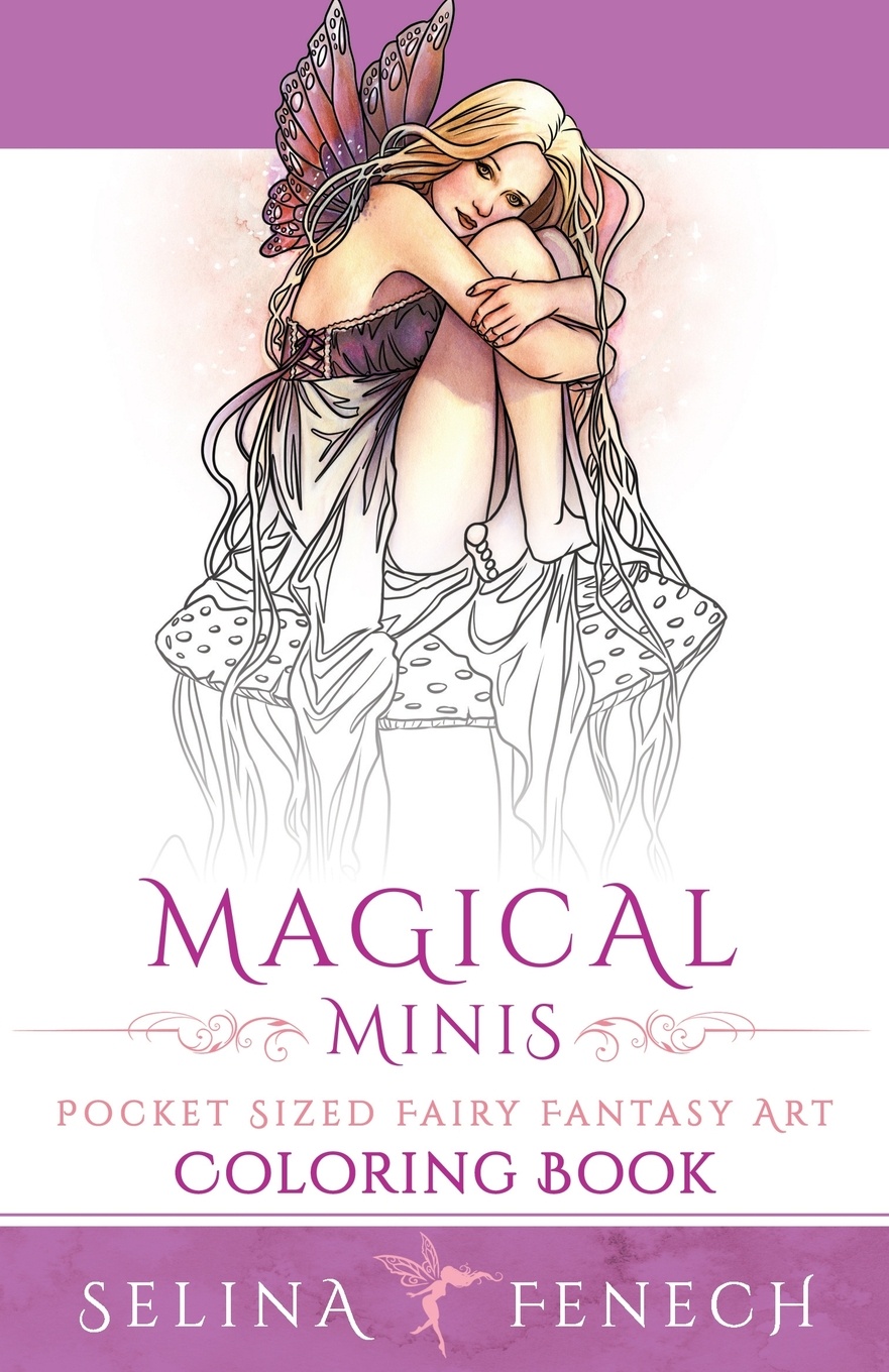 фото Magical Minis. Pocket Sized Fairy Fantasy Art Coloring Book