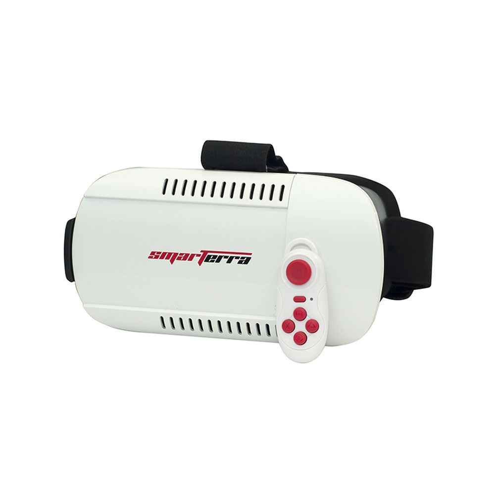 фото 3D очки SMARTERRA VR в комплекте с BT-контроллером для смартфонов (белый)