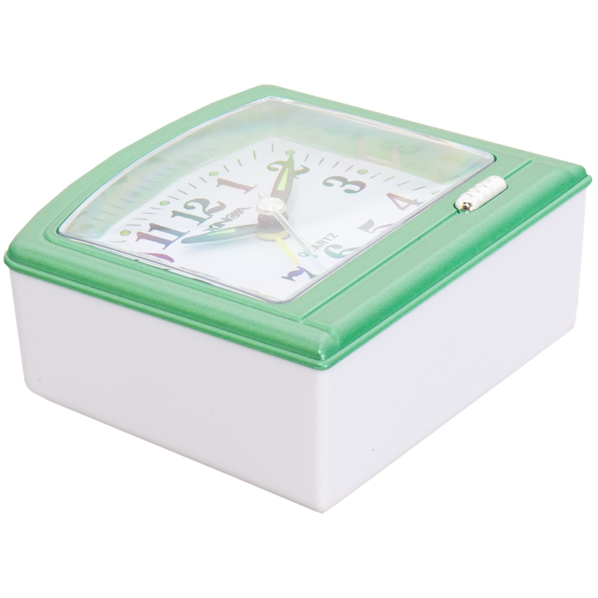 часы настольные зеленые.