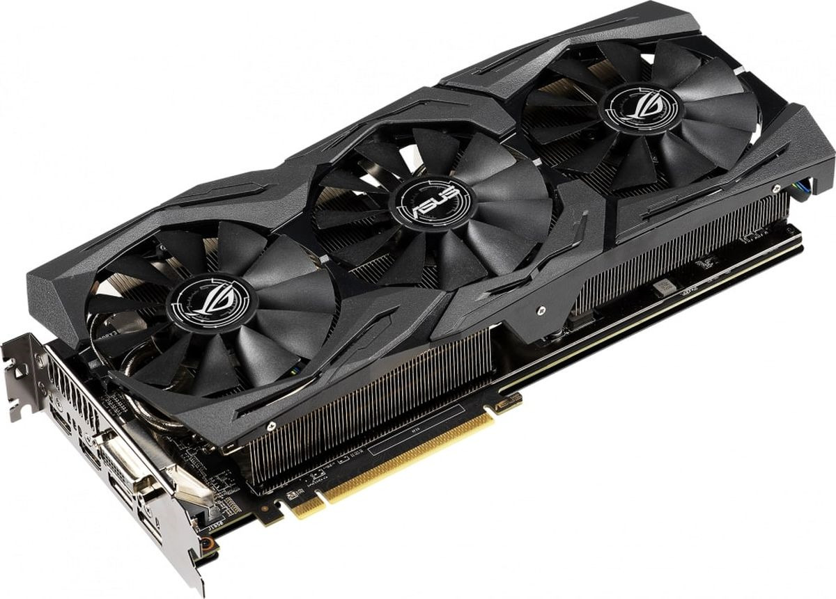 фото Видеокарта ASUS ROG Strix Radeon RX 590 8GB, ROG-STRIX-RX590-8G-GAMING