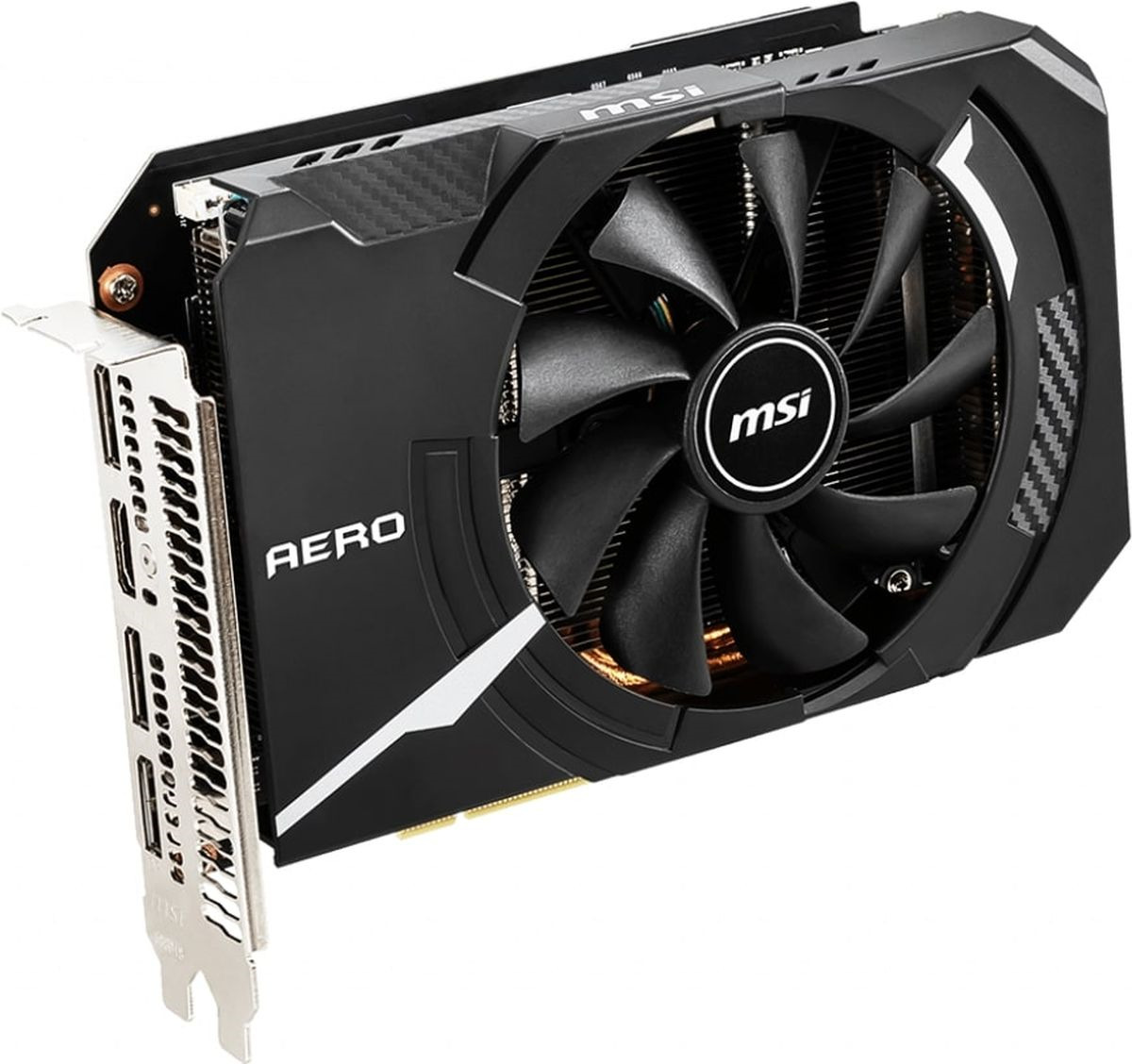 фото Видеокарта MSI GeForce RTX 2070 AERO ITX 8GB, RTX 2070 AERO ITX 8G