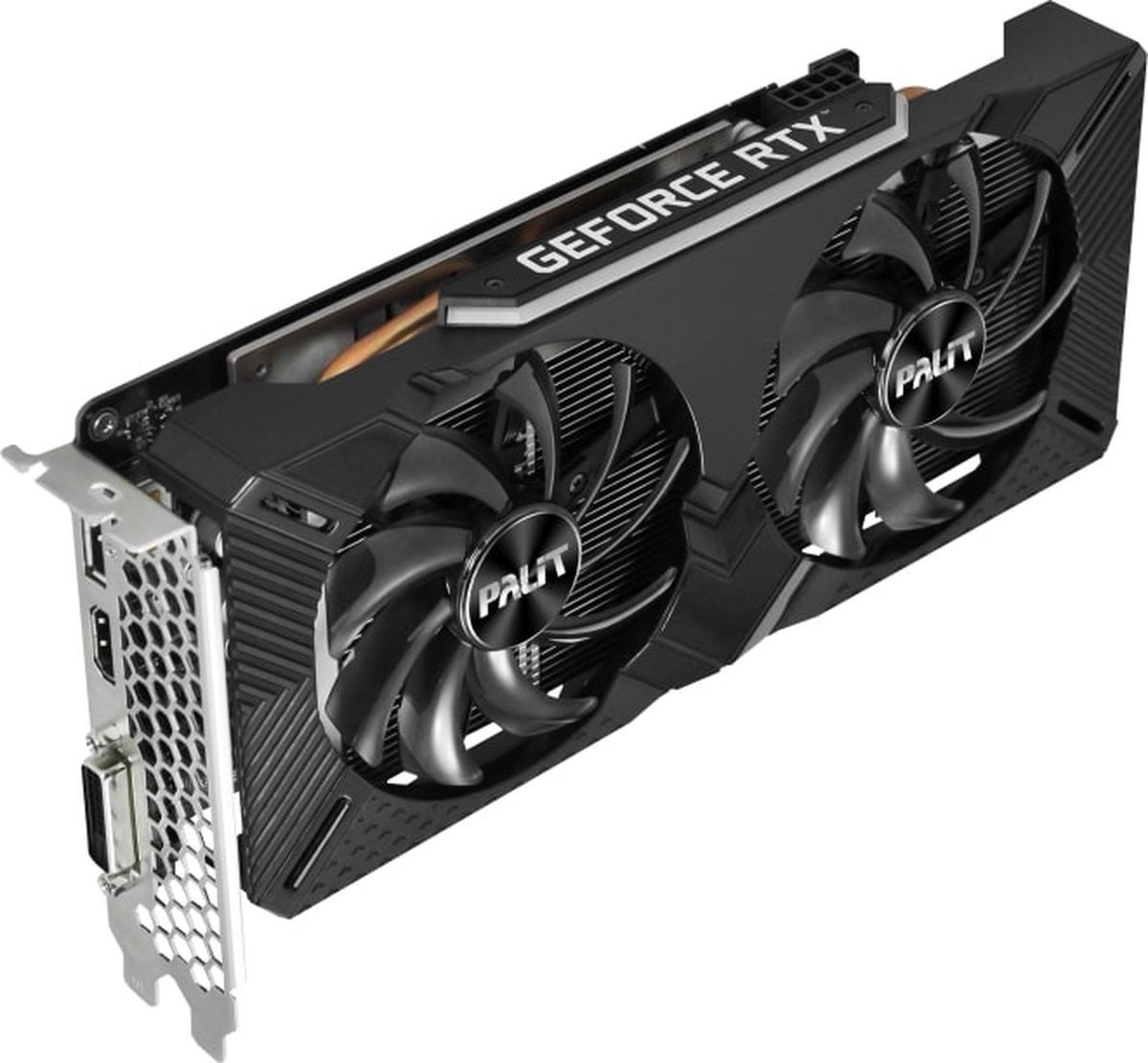 фото Видеокарта Palit GeForce RTX 2060 Dual OC 6GB, NE62060S18J9-1160A