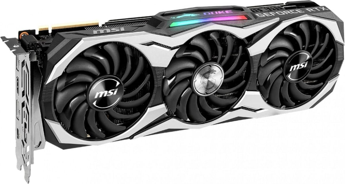 фото Видеокарта MSI GeForce RTX 2080 DUKE OCV1 8GB, RTX 2080 DUKE 8G OCV1