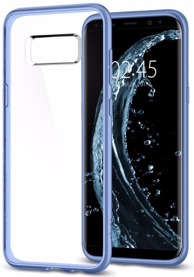 фото Spigen Ultra Hybrid (571CS21681) - чехол для Samsung Galaxy S8 Plus (Coral Blue)