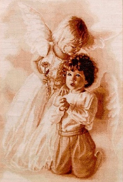 фото Набор для вышивания Alisena "Молитва ангелов"