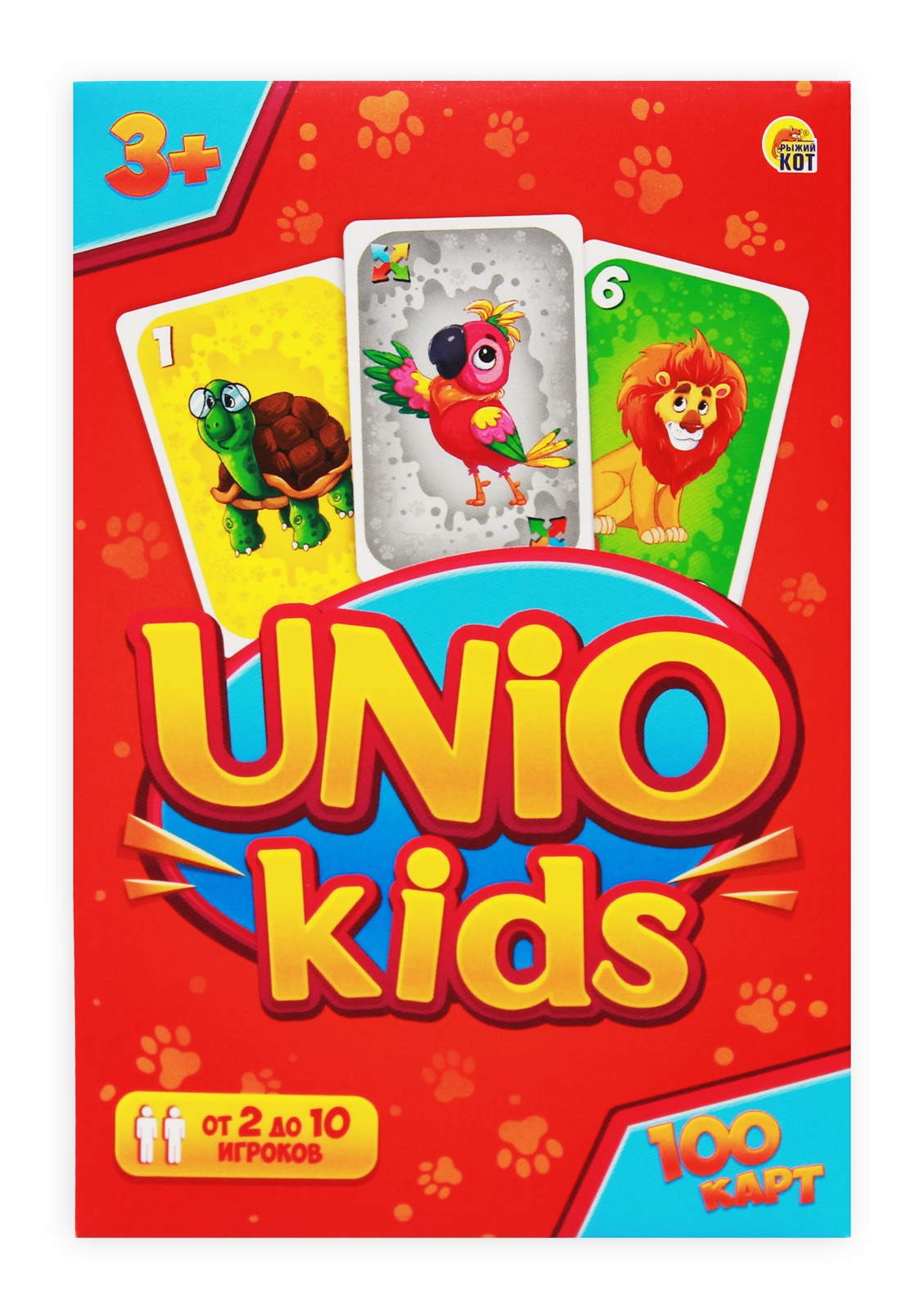 фото Рыжий кот карточная игра "UNIO kids "