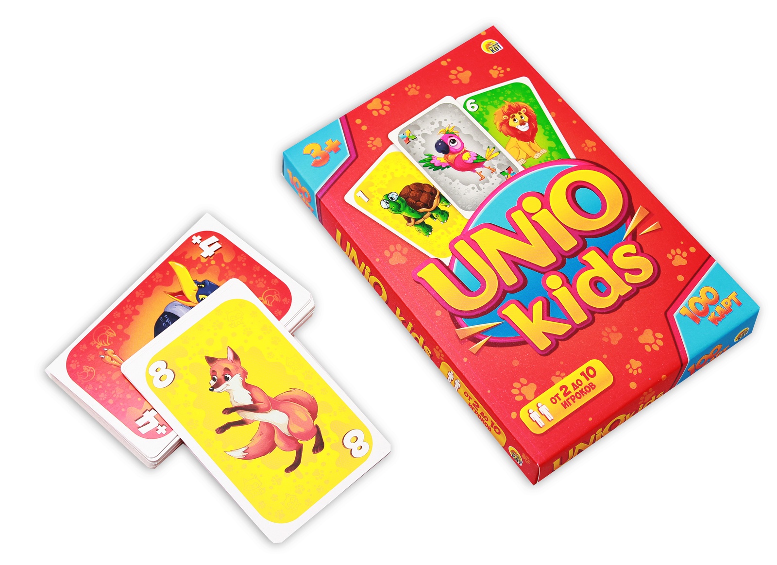 фото Рыжий кот карточная игра "UNIO kids "