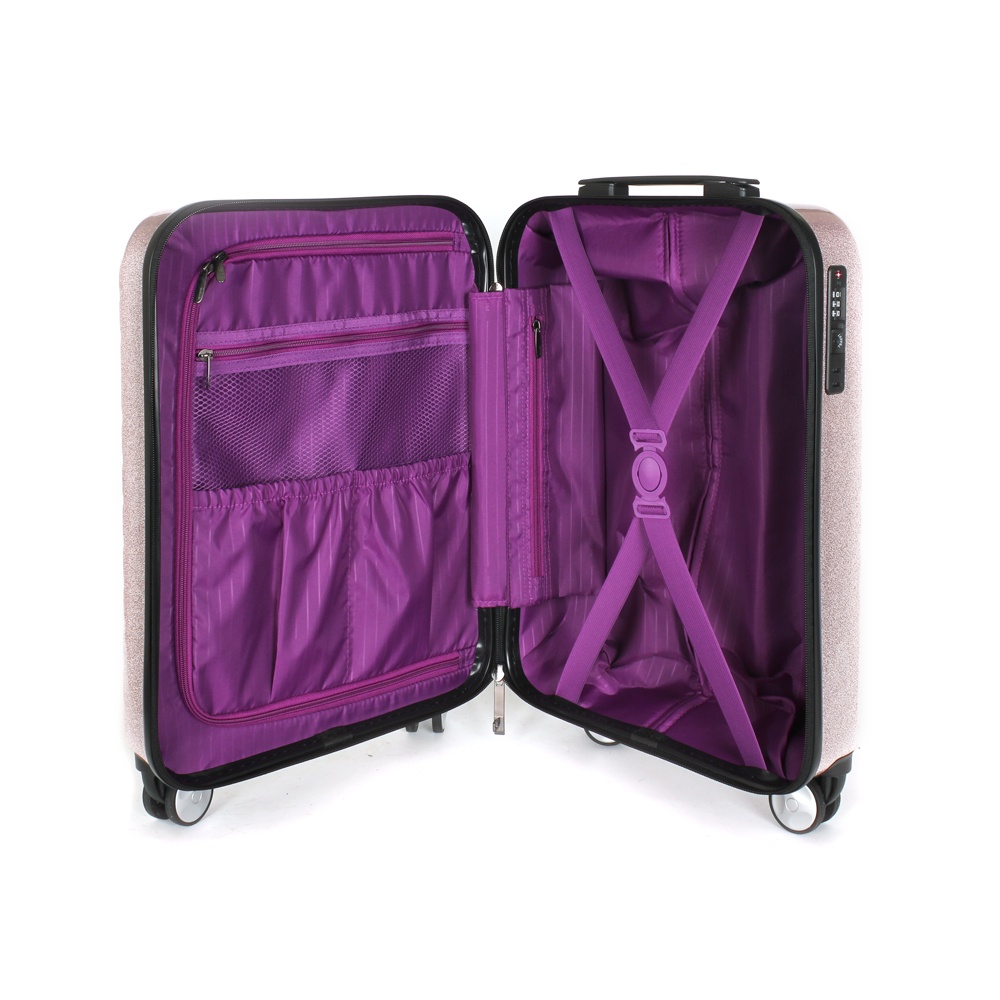 фото Комплект чемоданов Newcom, M (55-70 см), Пластик