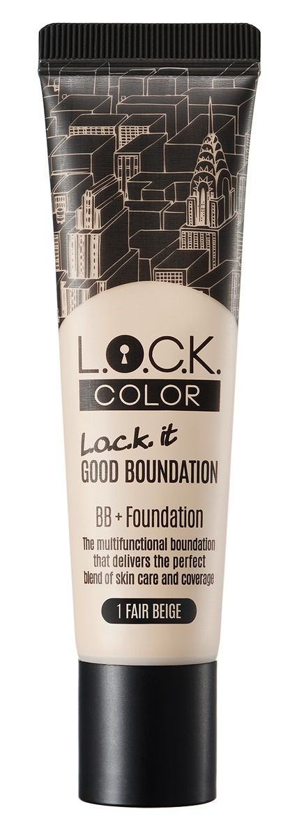 фото Тональный крем L.O.C.K. Color Good Boundation, тон №1