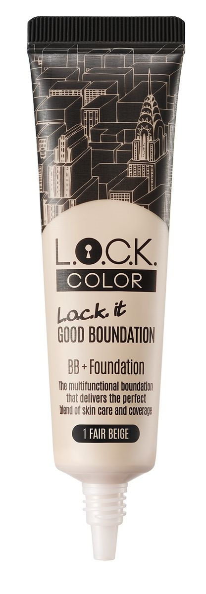 фото Тональный крем L.O.C.K. Color Good Boundation, тон №1