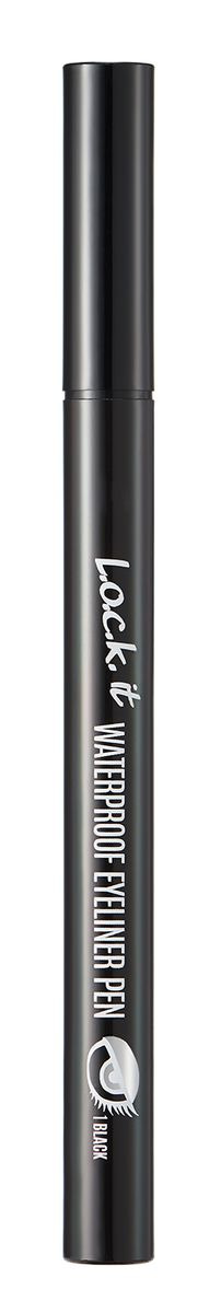 фото Подводка для глаз L.O.C.K. Color Waterproof Eyeliner Pen, тон №1