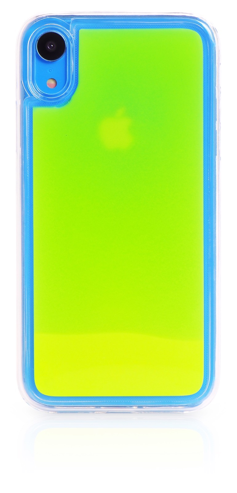 фото Чехол накладка Gurdini Shining Neon Sand 909129 для Apple iPhone XR 6.1",909129, кислотно-желтый