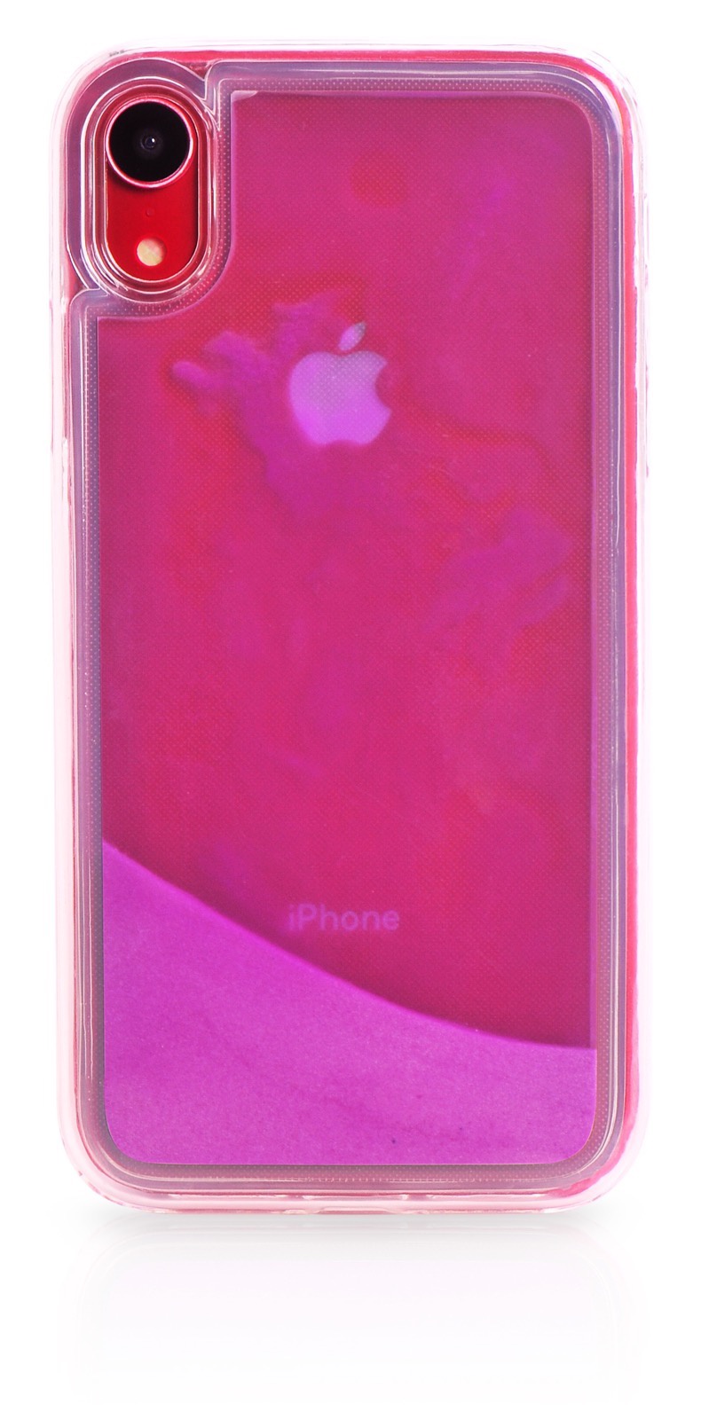 фото Чехол накладка Gurdini Shining Neon Sand 909128 для Apple iPhone XR 6.1",909128, фиолетовый
