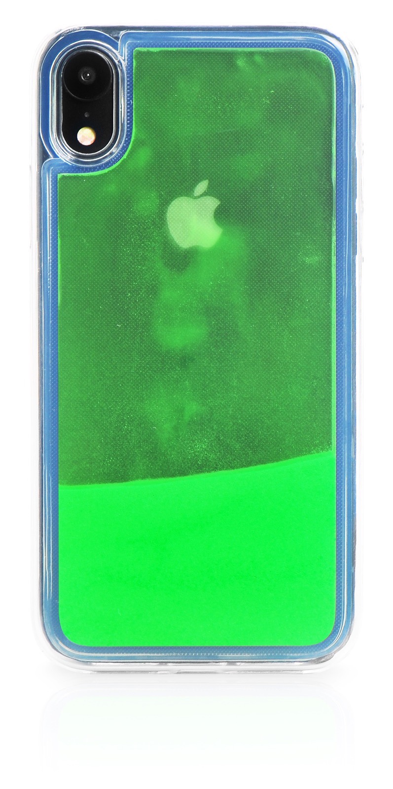 фото Чехол накладка Gurdini Shining Neon Sand 909130 для Apple iPhone XR 6.1",909130, кислотно-зеленый