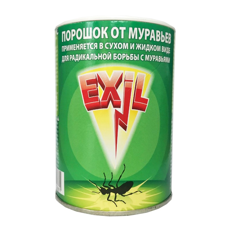 фото EXIL Порошок для уничтожения муравьев в саду, на грядках и т.д., 100 г
