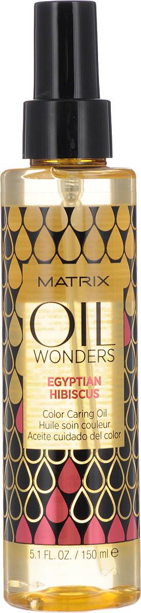 фото Matrix Oil Wonders Масло для окрашенных волос египетский гибискус, 150 мл