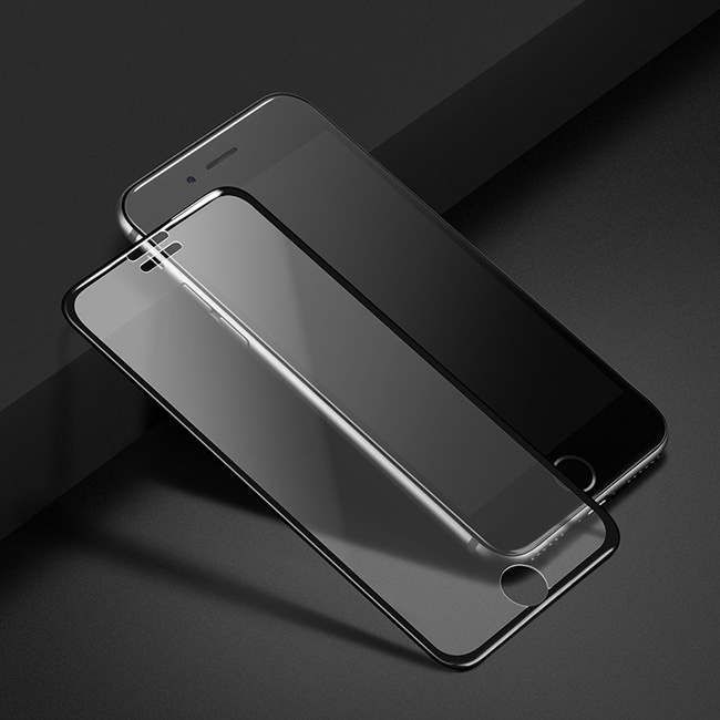 фото Защитное стекло для iPhone 6 Plus/6S Plus/7 Plus/8 Plus Hoco Narrow Edges 3D - Черное