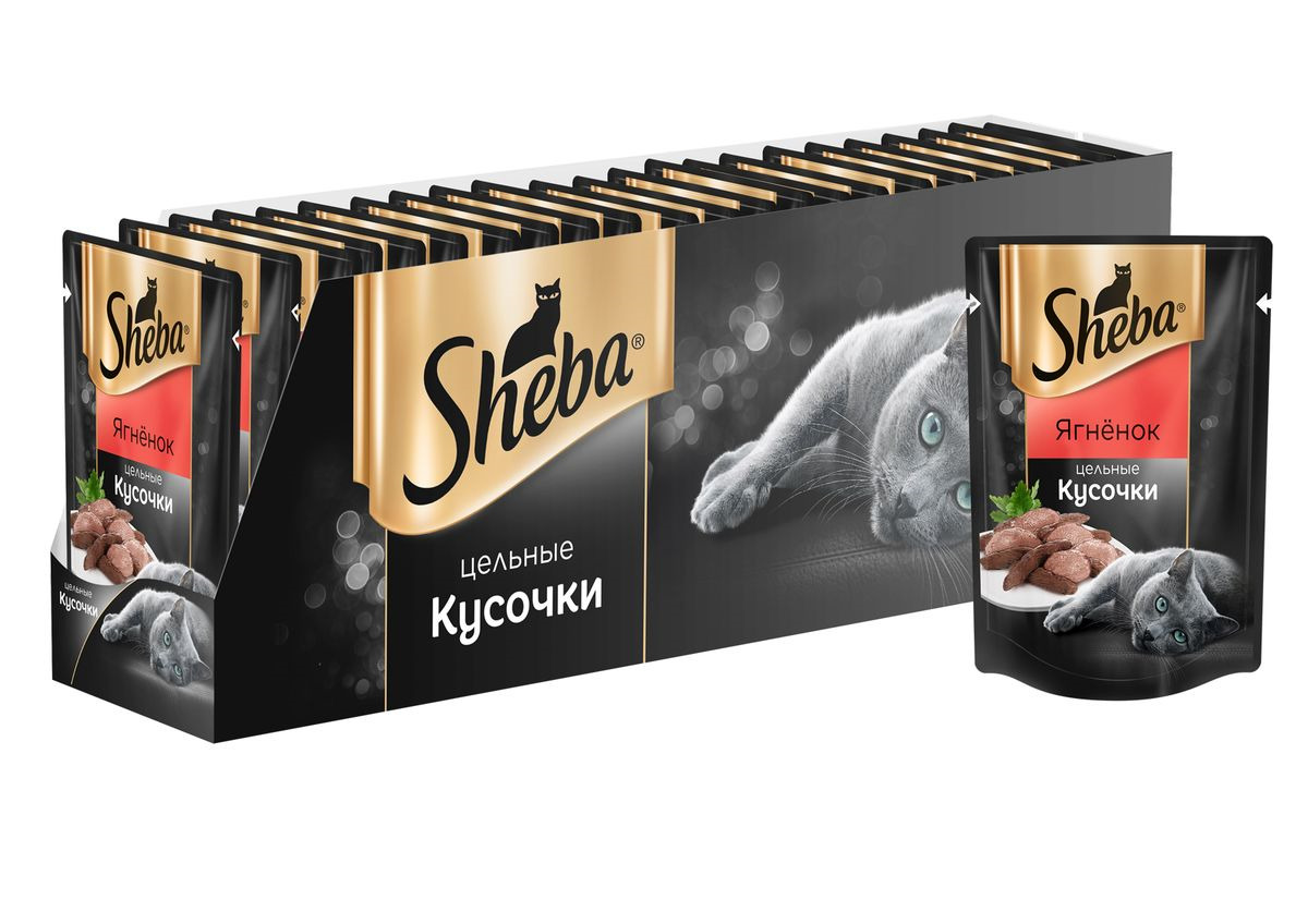 Корм для кошек шеба