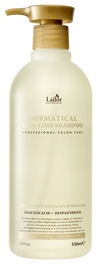 Шампунь против выпадения волос La'dor Dermatical Hair Loss Shampoo 530 мл