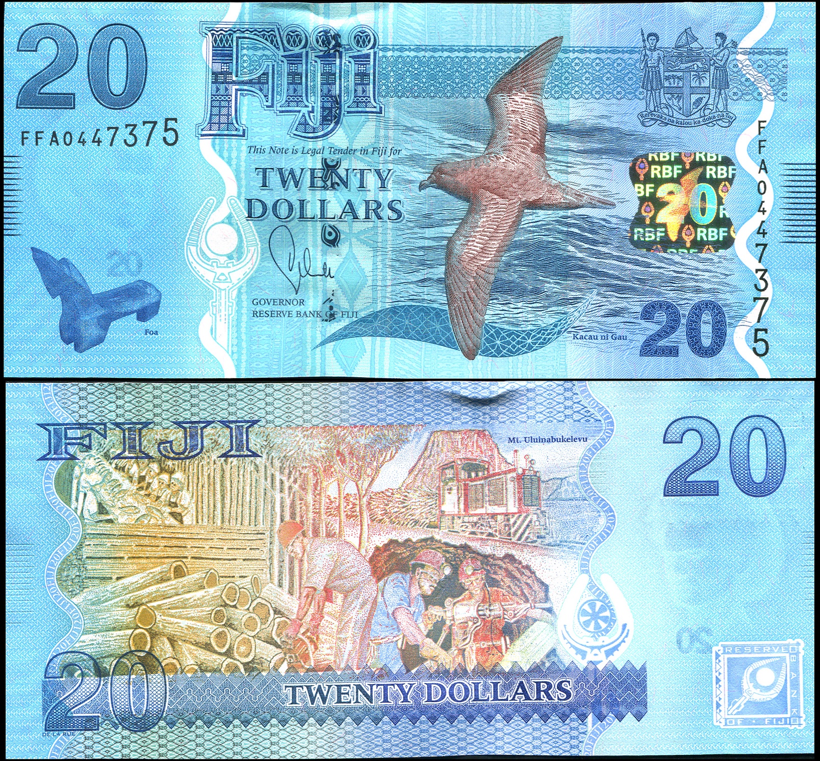 Купюры 2013. Банкнота Фиджи 20 долларов. Фиджийский доллар банкноты. Доллар Фиджи купюры. Банкноты фауна.