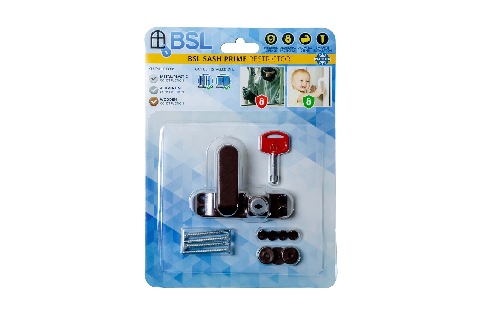 фото Блокирующий замок BSL Sash Prime Babysafetylock