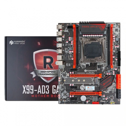 Материнская плата HUANANZHI X99-AD3 gaming (LGA 2011, Intel X99, DDR3 64GB, M.2, Intel Xeon v3, v4, ATX) Материнская плата HUANANZHI X99-AD3 gaming (LGA 2011, Intel X99, DDR3 64GB, M.2, Intel Xeon v3, v4, ATX)