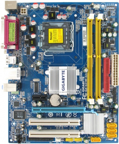 все цены на Материнская плата GIGABYTE GA-G31M-S2L (OEM) онлайн