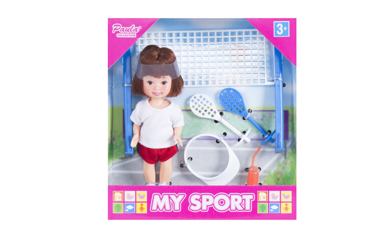 фото Игровой набор с куклой Paula Спортсмен, теннис