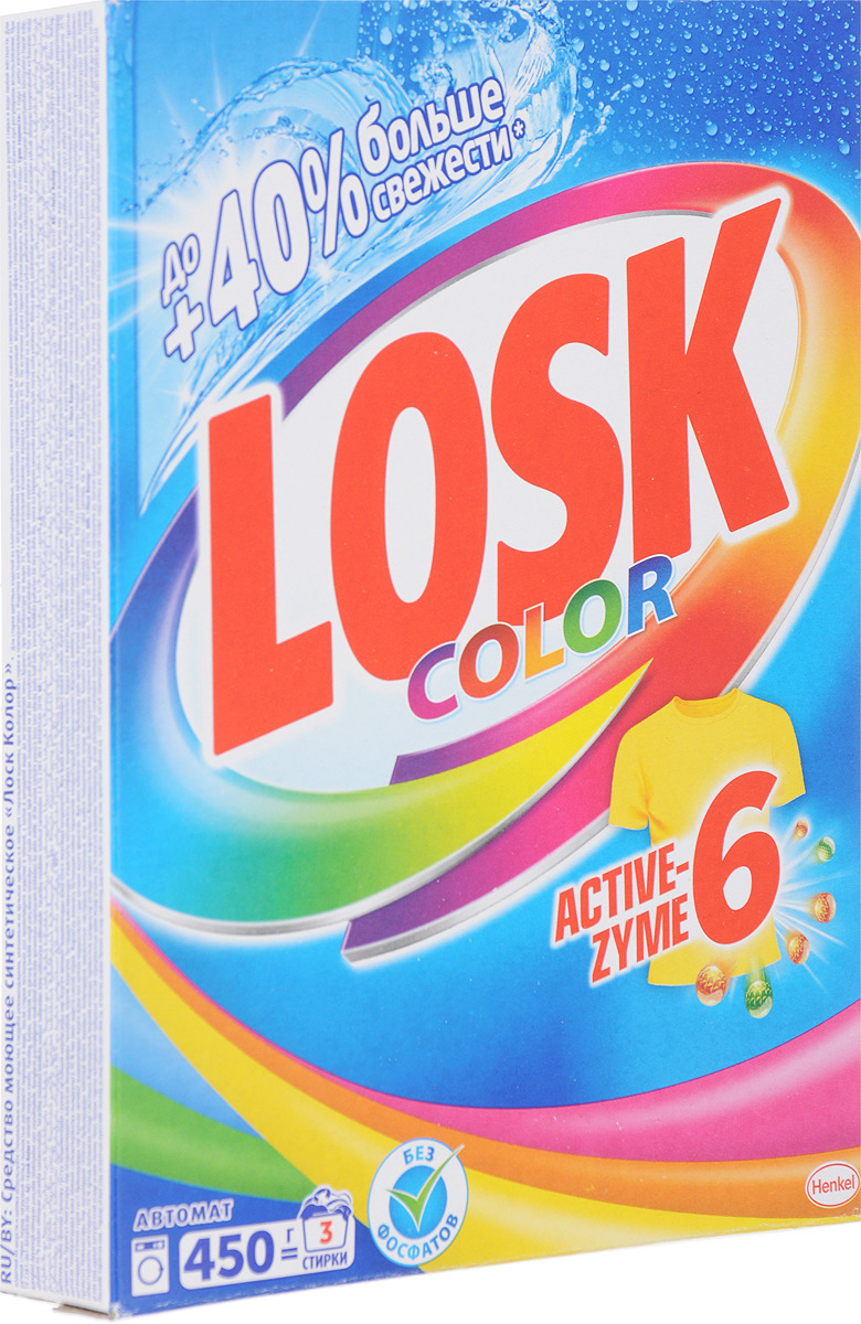 фото Стиральный порошок Losk Color 450г