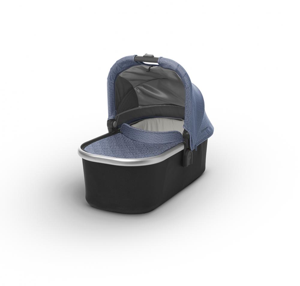 фото Uppababy Люлька для коляски Cruz и Vista 2018 Henry (Blue Marl) голубая джинса