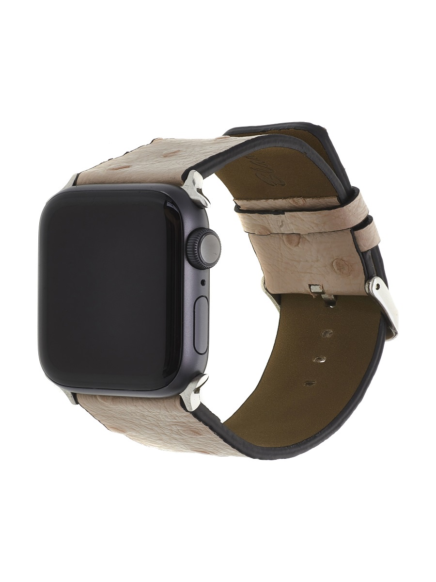 фото Ремешок для часов Apple Watch 42 мм бежевый His
