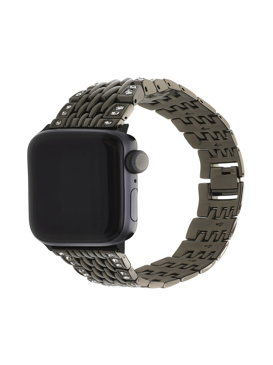 фото Ремешок для часов Apple Watch 42-44 мм черный His