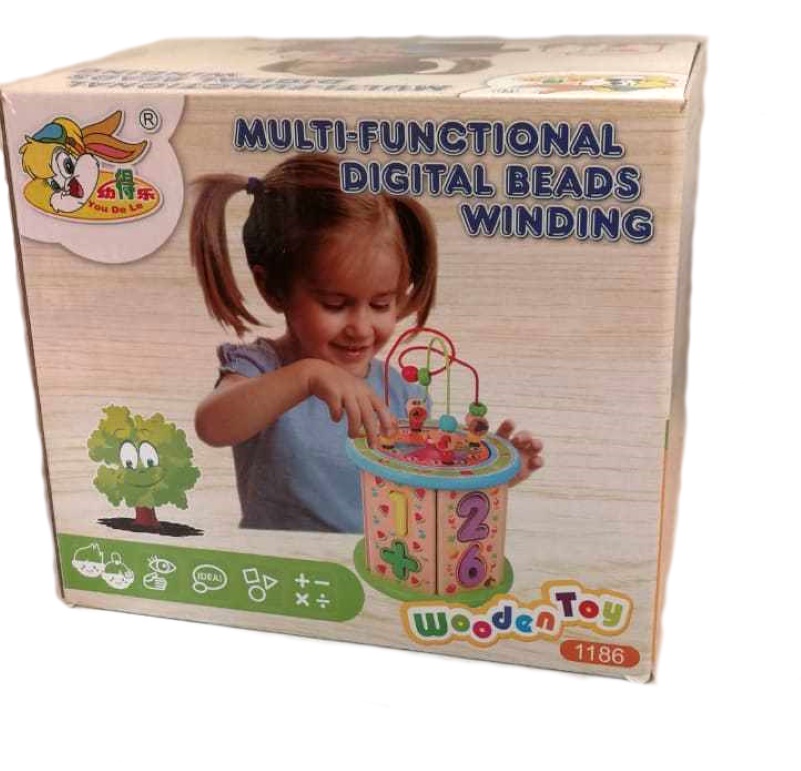 фото Бизиборд 4 в 1 WoodenToy 1186 Wooden toys