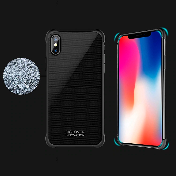 фото Чехол Nillkin Tempered Magnet Case для iPhone X - Черный