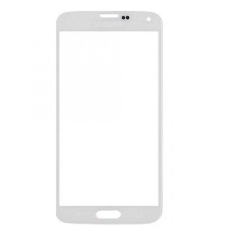 фото Защитное стекло для Samsung Galaxy S5 G900F (белое) Нет бренда