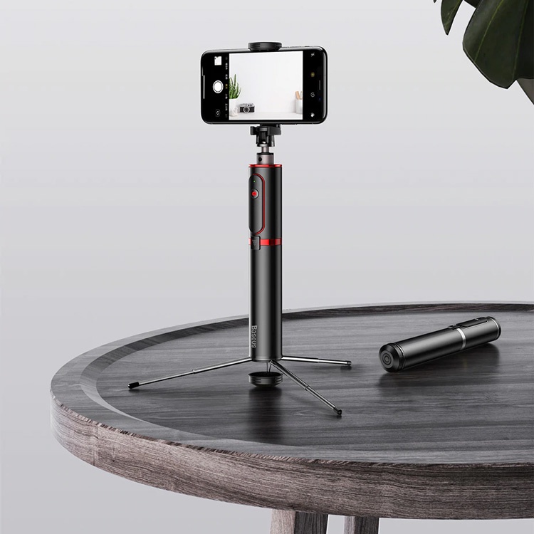 фото Штатив для селфи с пультом Bluetooth Baseus Fully Folding Selfie Stick