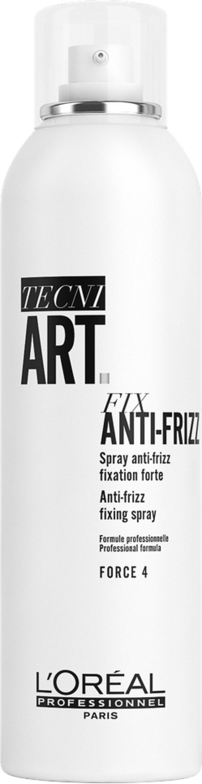 Спрей сильной фиксации с защитой от влаги и УФ-лучей L'Oreal Professionnel Tecni.Art Fix Anti-Frizz, 400 мл Спрей сильной фиксации с защитой от влаги и УФ-лучей L'Oreal Professionnel Tecni.Art Fix Anti-Frizz, 400 мл