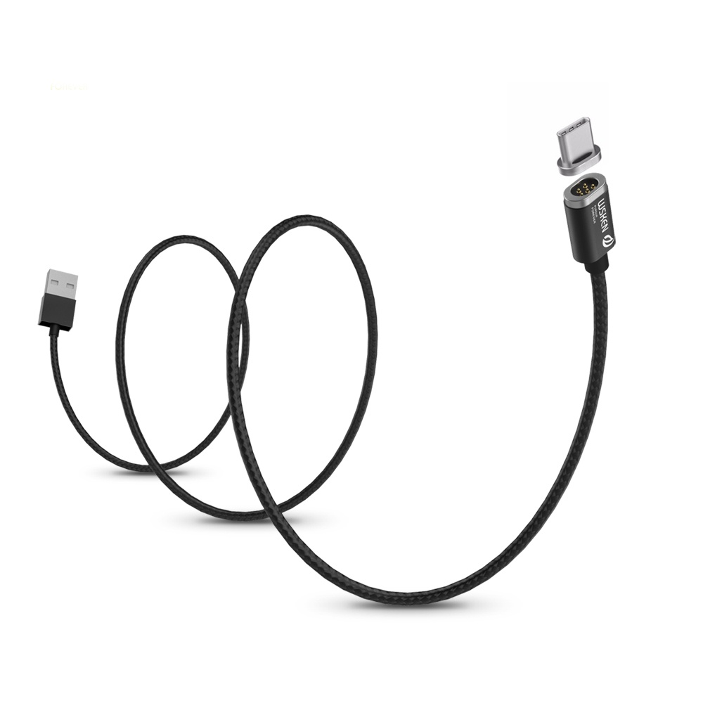 фото Магнитный кабель USB - USB Type-C WSKEN X-cable mini 2 - Черный