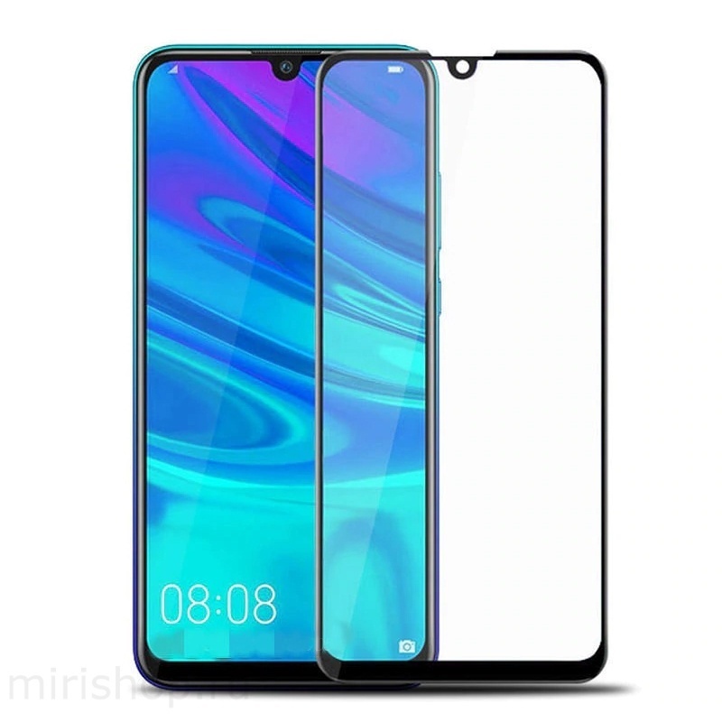 фото Защитное стекло 5D для Huawei Y6 2019, черное Нет бренда