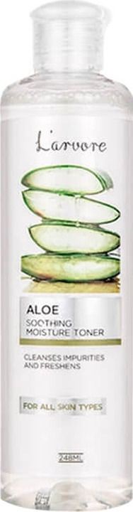 фото Тонер увлажняющий с экстрактом алоэ L'arvore "ALOE SOOTHING MOISTURE TONER", 248мл.