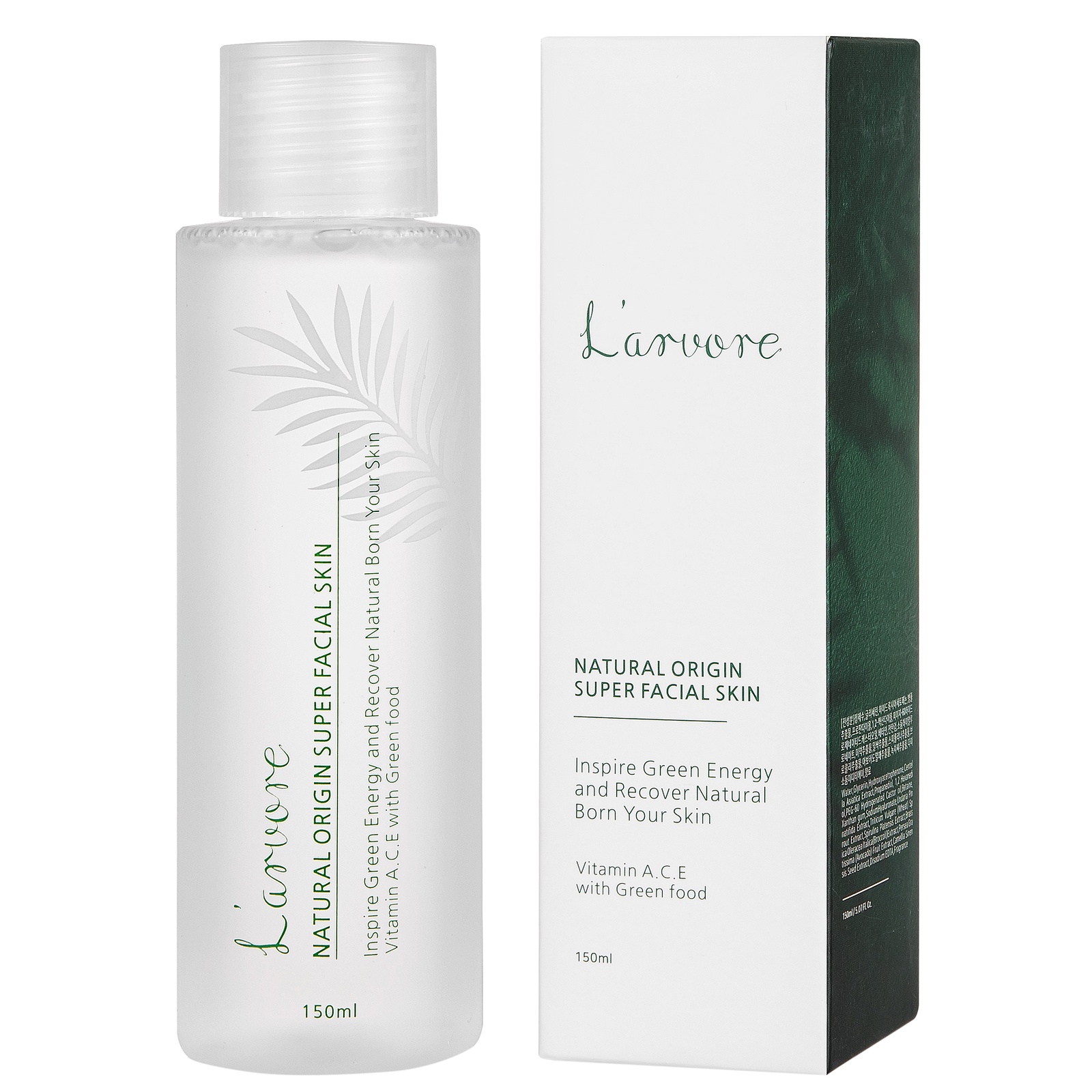 фото Тонер балансирующий L'arvore "NATURAL ORIGIN SUPER FACIAL SKIN", 150 мл