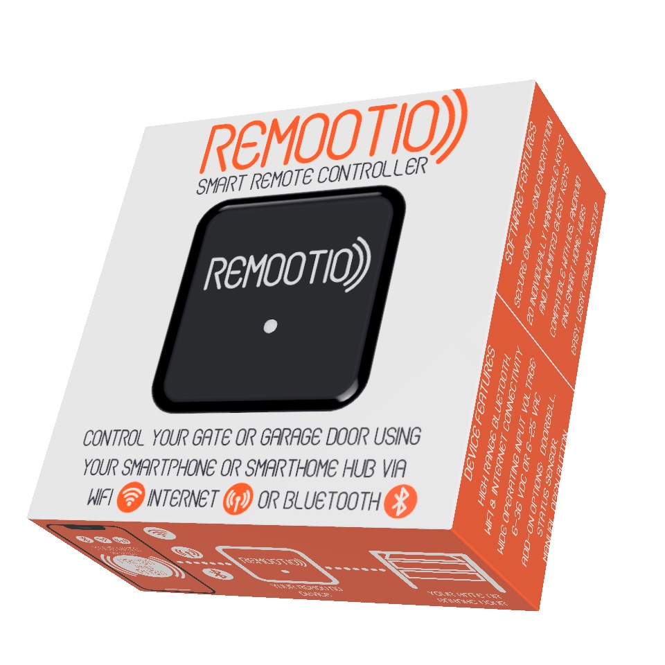 фото Remootio Basic- устройство для управления автоматическими воротами через смартфон