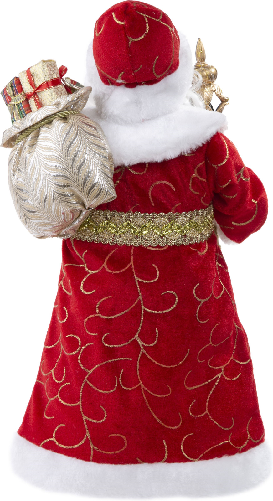 фото Фигурка праздничная Magic Time Дед Мороз в красном костюме, 80153, красный, 15,5 х 8,5 х 30,5 см