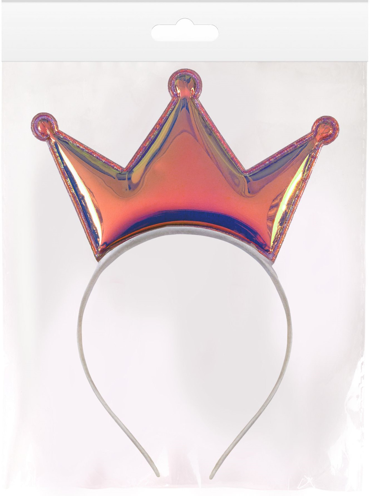 фото Ободок карнавальный Magic Time Корона, 80947, розовый, 21 х 14 х 0,5 см