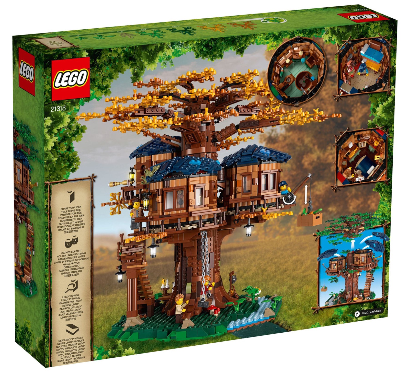 Free Lego  Tree House 21318 Set