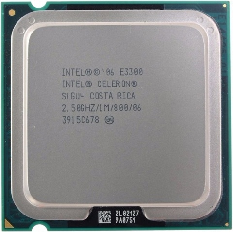 фото Процессор Intel Celeron E3300 Wolfdale (2500MHz, LGA775, L2 1024Kb, 800MHz)